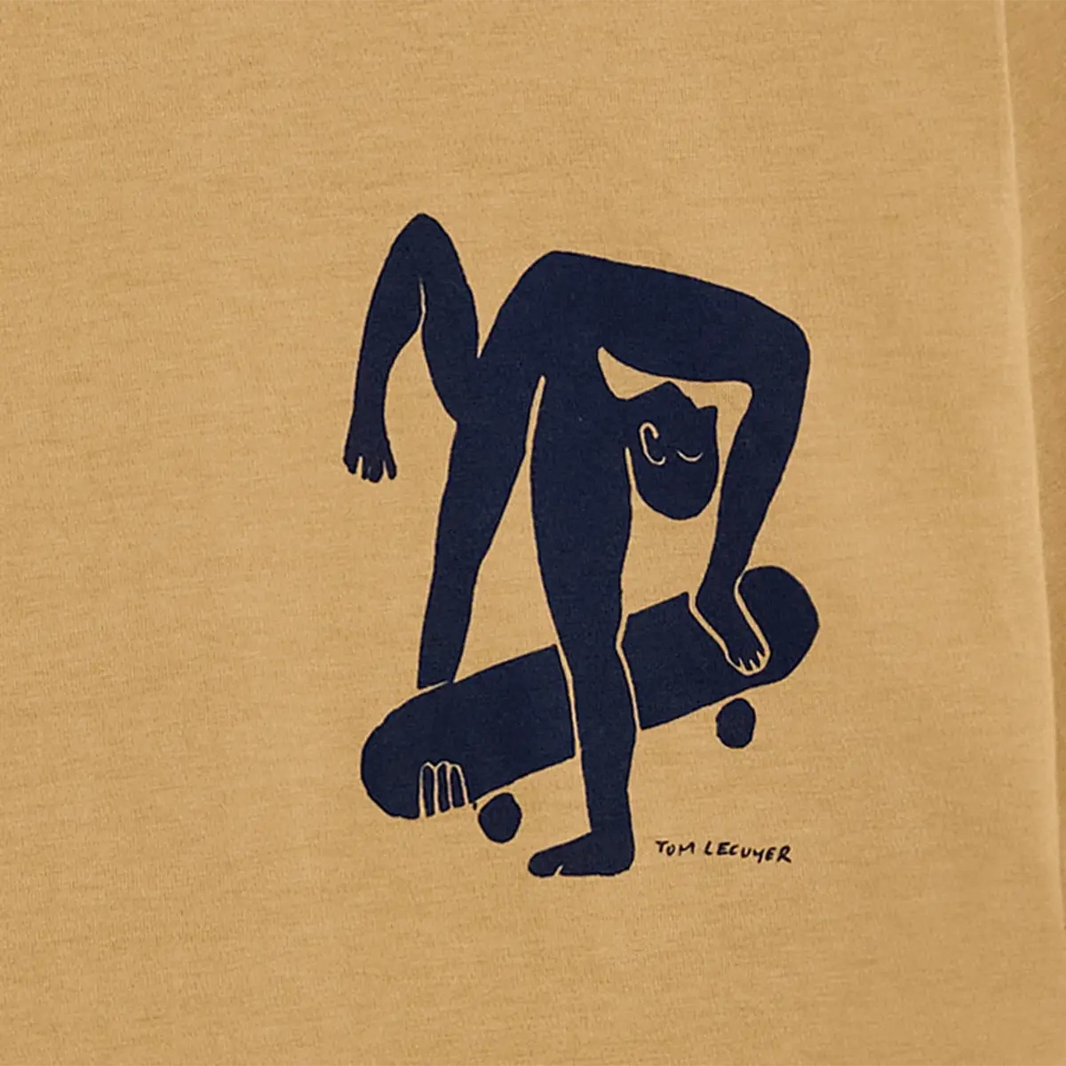 Bask In The Sun Picasso Tee Cappuccino