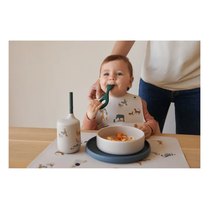 Liewood Set repas en silicone Tine | Beige