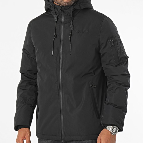 Parka Capuche Oregon Noir