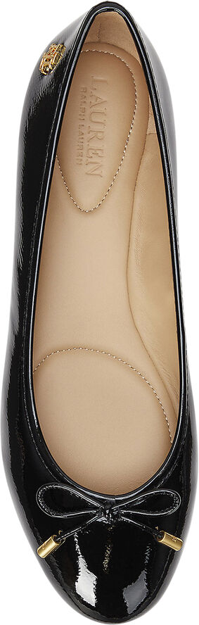 Lauren Ralph Lauren CRINKLE PATENT LTHR-JAYNA-FL-BAL Sort