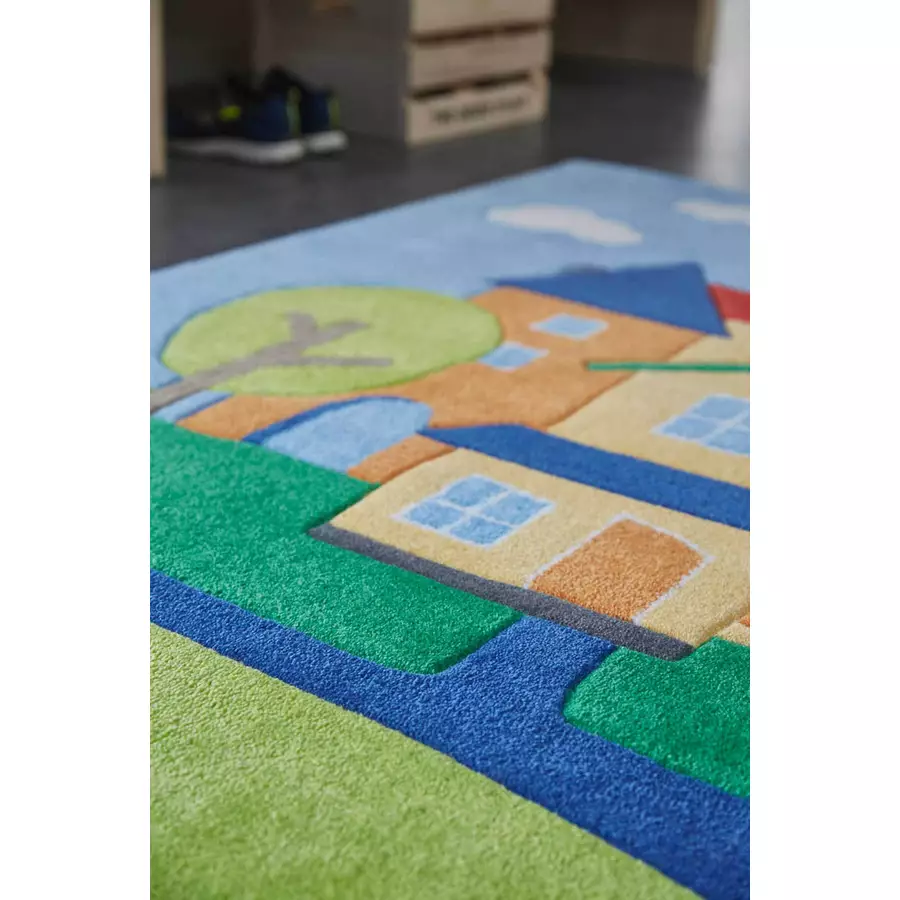Smart Kids Kinderteppich Villa Villakulla multicolor