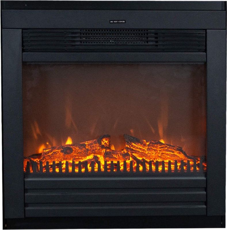 Xaralyn Lucius - elektrische LED inbouwhaard - met verwarming - 1400 Watt - incl. afstandsbediening