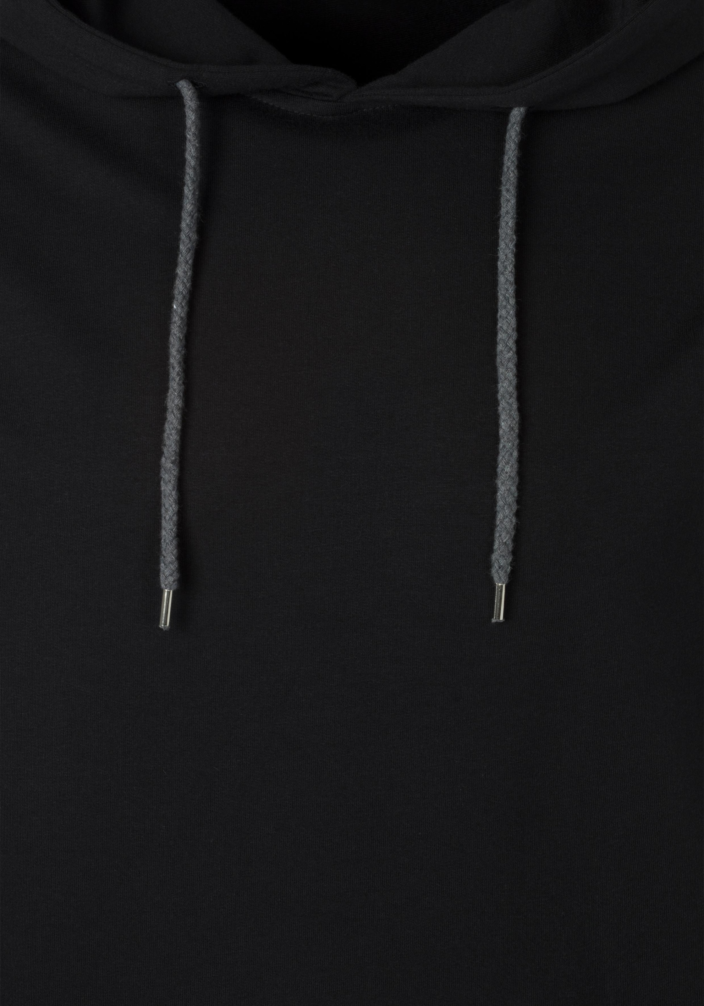Bench. Loungewear Hoodie , Langarm, Sweatshirt mit Rundhals und Kapuze, Baumwollmischung