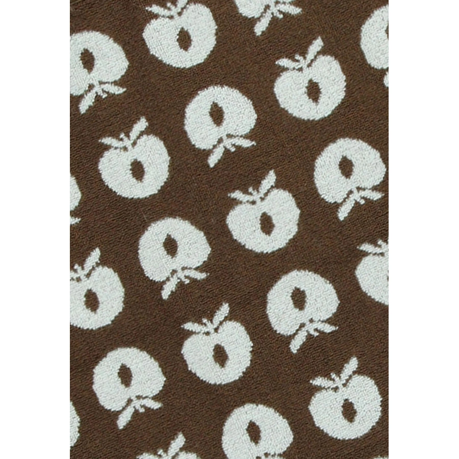Smafolk Babyhandtuch Apfel brown