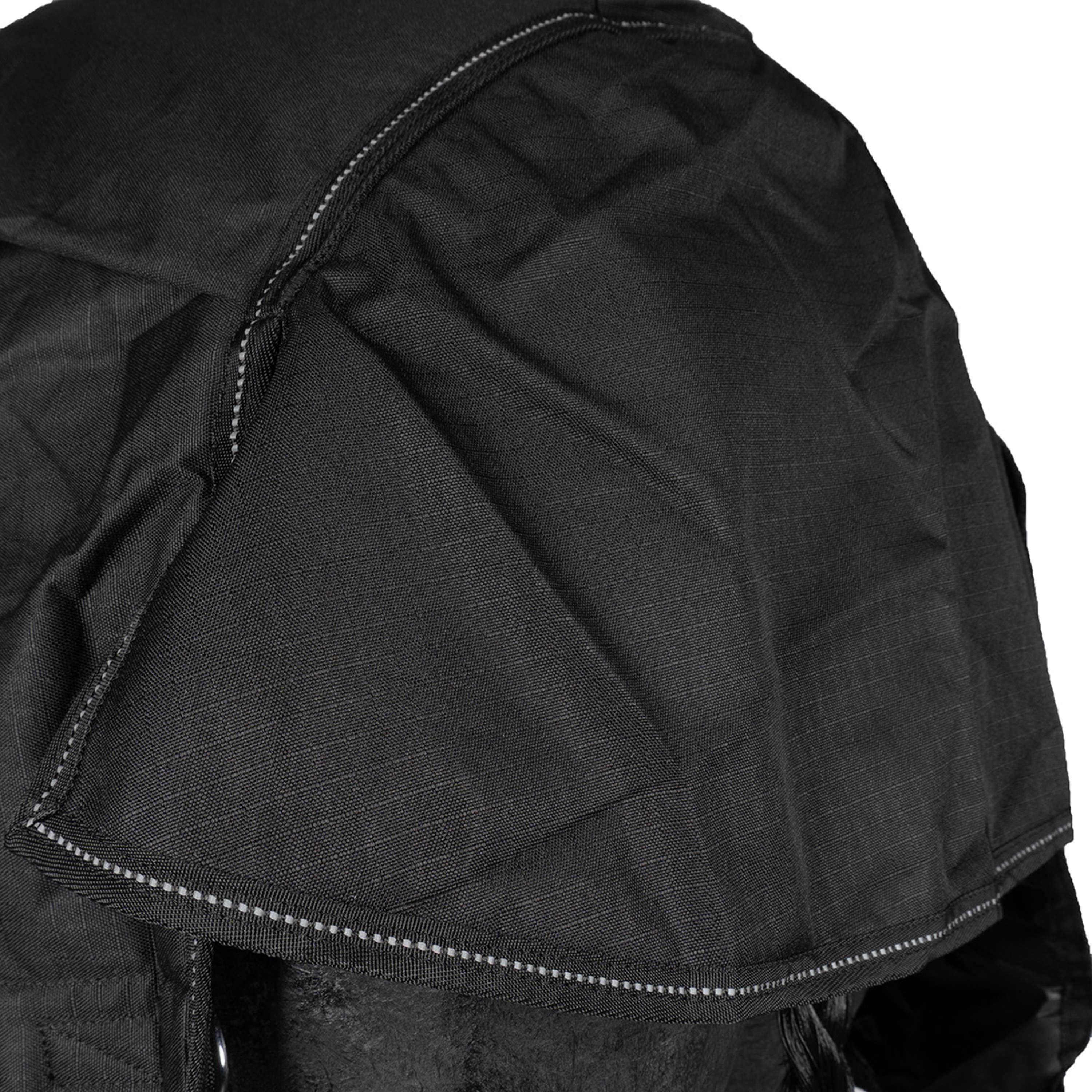 Waldhausen Outdoordeken Nordic High Neck 200g Zwart