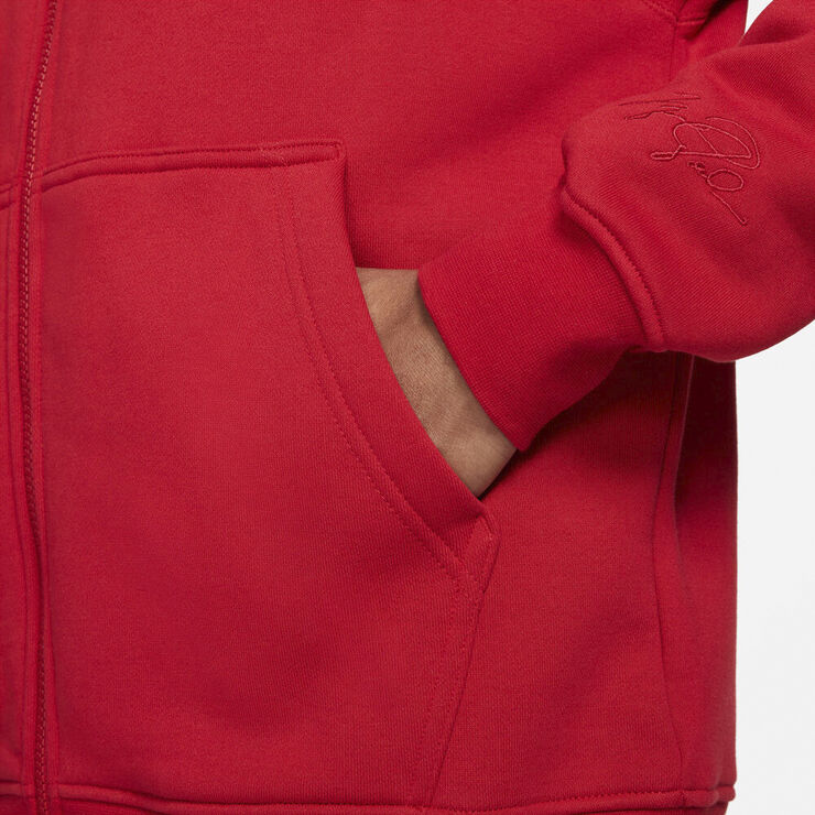 Nike Jordan Essential Fleece Haettetroje Rød