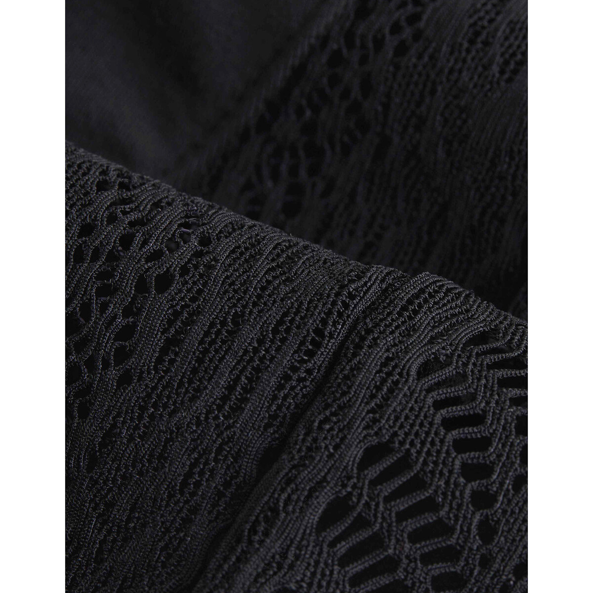 CALVIN KLEIN ROUPA ÍNTIMA<br>Calção de Pijama com Renda Esculpida