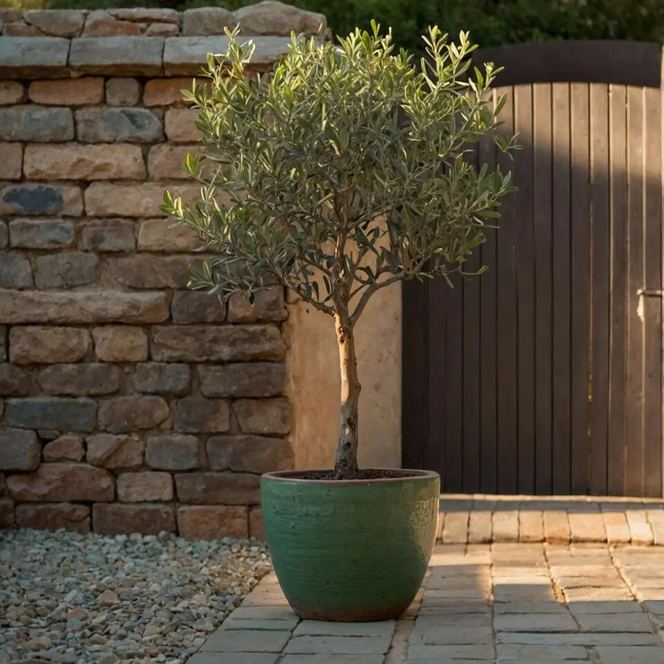Olijfboom - Olea europaea - Hoogte 80-90cm - ⌀19cm