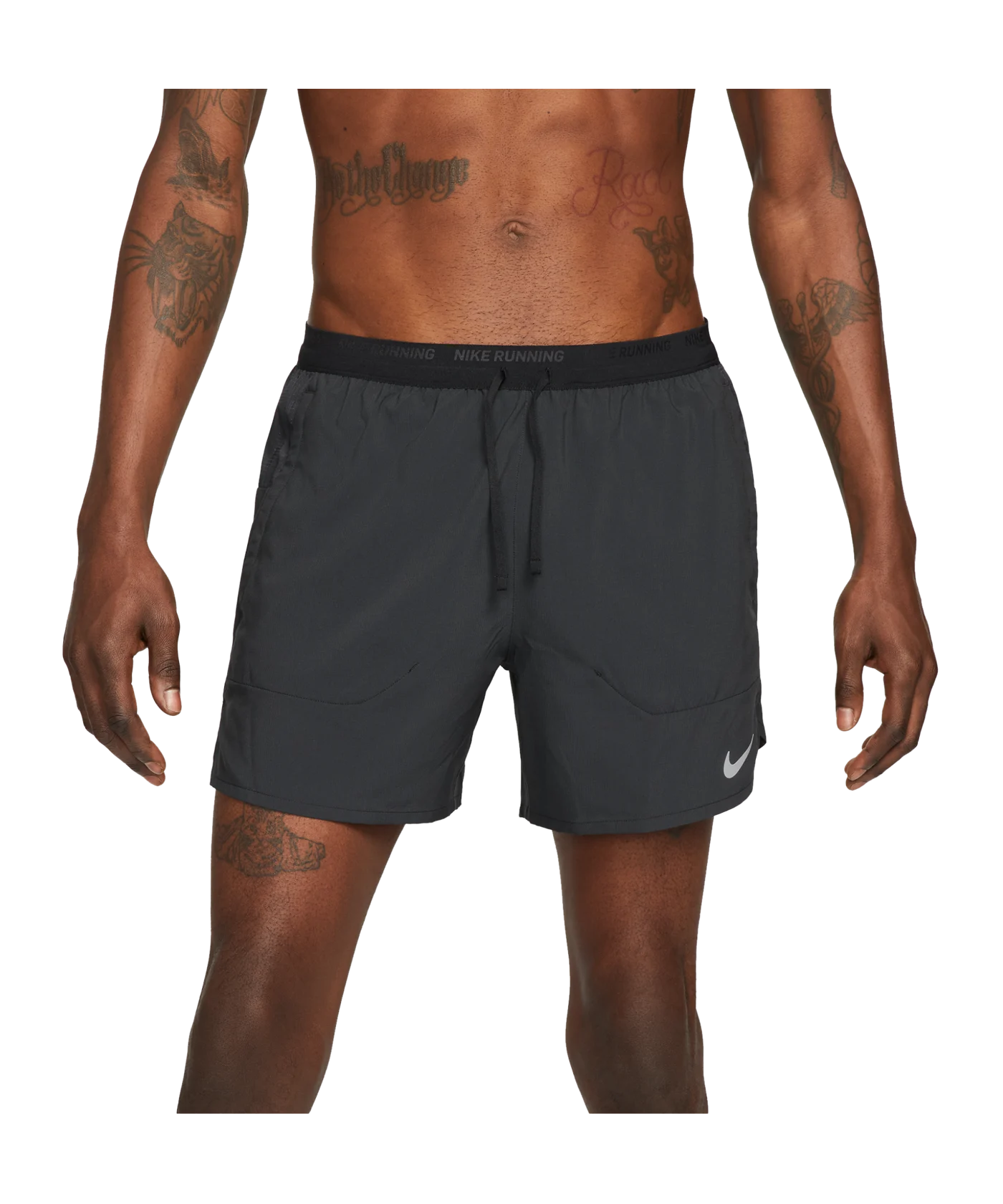 Nike Stride 5inch Short Running Schwarz F010