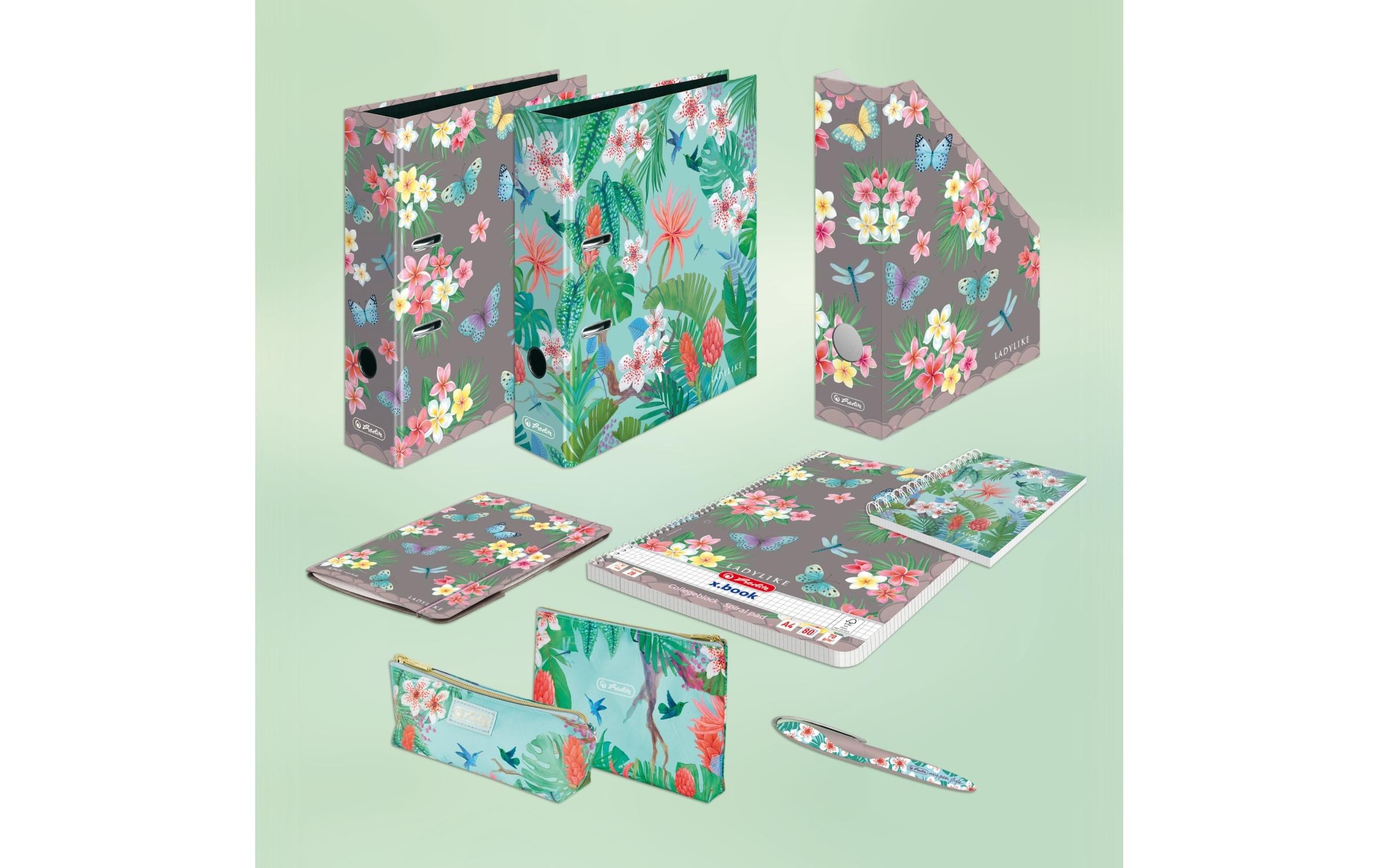 Ordner Ladylike Butterflies A4Ordner für A4 Format