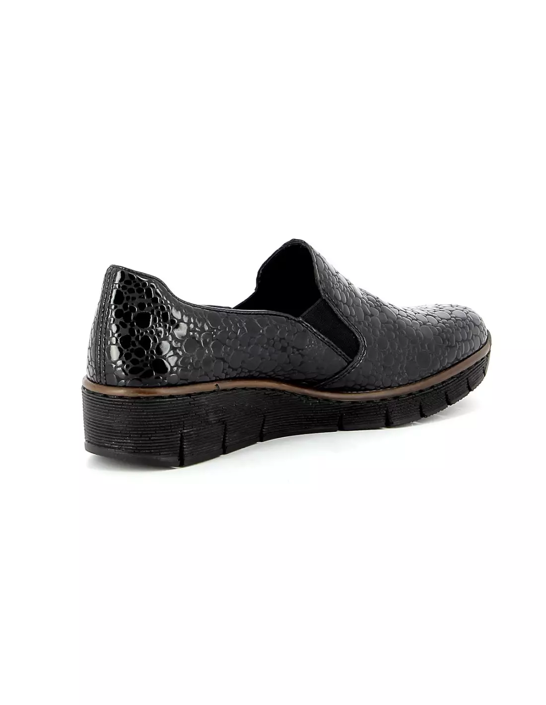 RIEKER 53766-45 - Mocassins & bateaux Grisfoncé