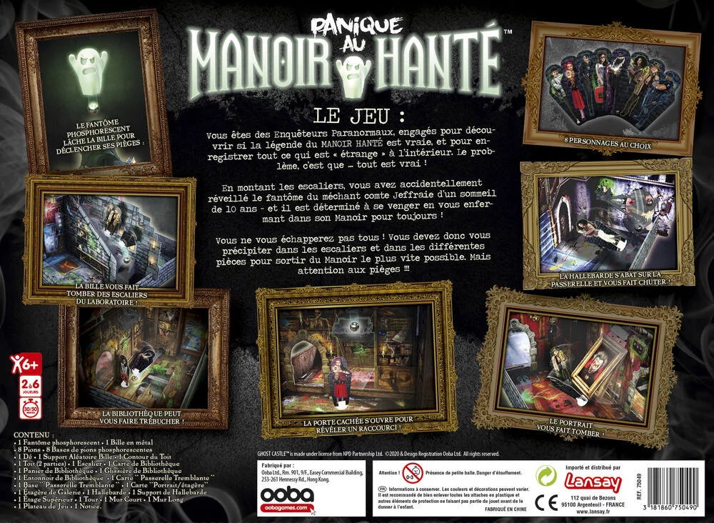 PANIQUE AU MANOIR HANTE