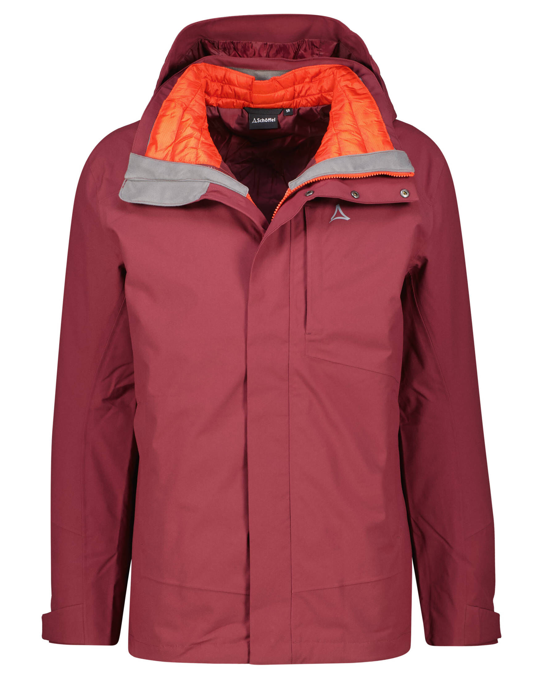 Schöffel| Herren Wanderjacke mit Thermo-Innenjacke 3 in 1 JACKET AUERSPITZ