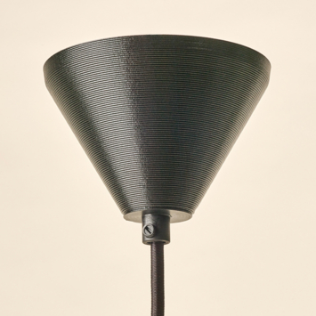 Philips 3D printed hanglamp Industrial three wit Ø20 cm