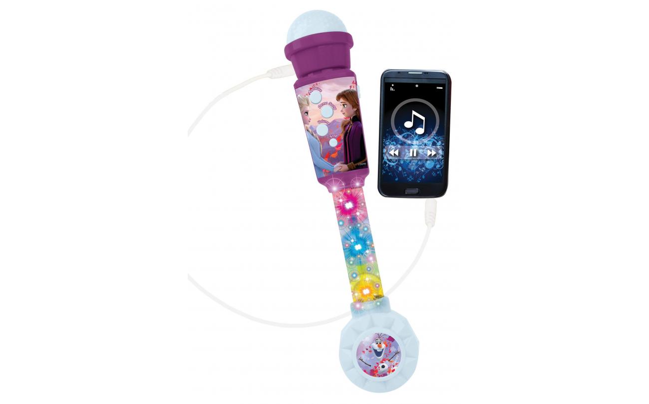 Frozen II meezingmicrofoon met licht en speaker