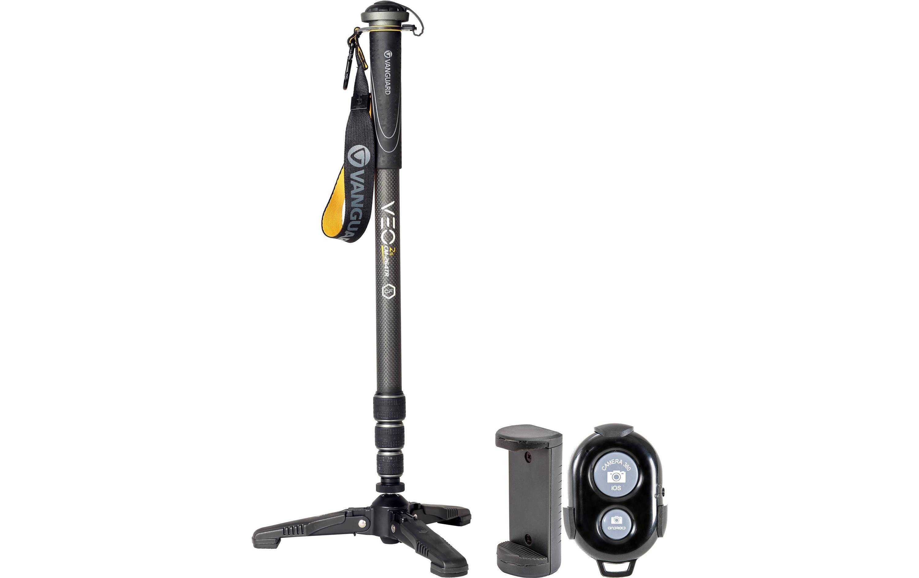 Stativ VEO 2S CM-264TR<br>Carbon-Reisestativ mit vielfältiger Funktionalität in kompakten Abmessungen