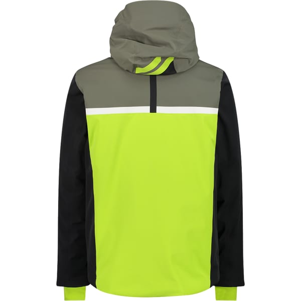 Veste de ski CMP MAN JACKET COLORBLOCK ZIP HOOD ACIDO