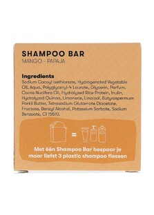 Shampoo Bars Shampoo Mango en Papaja 60GR