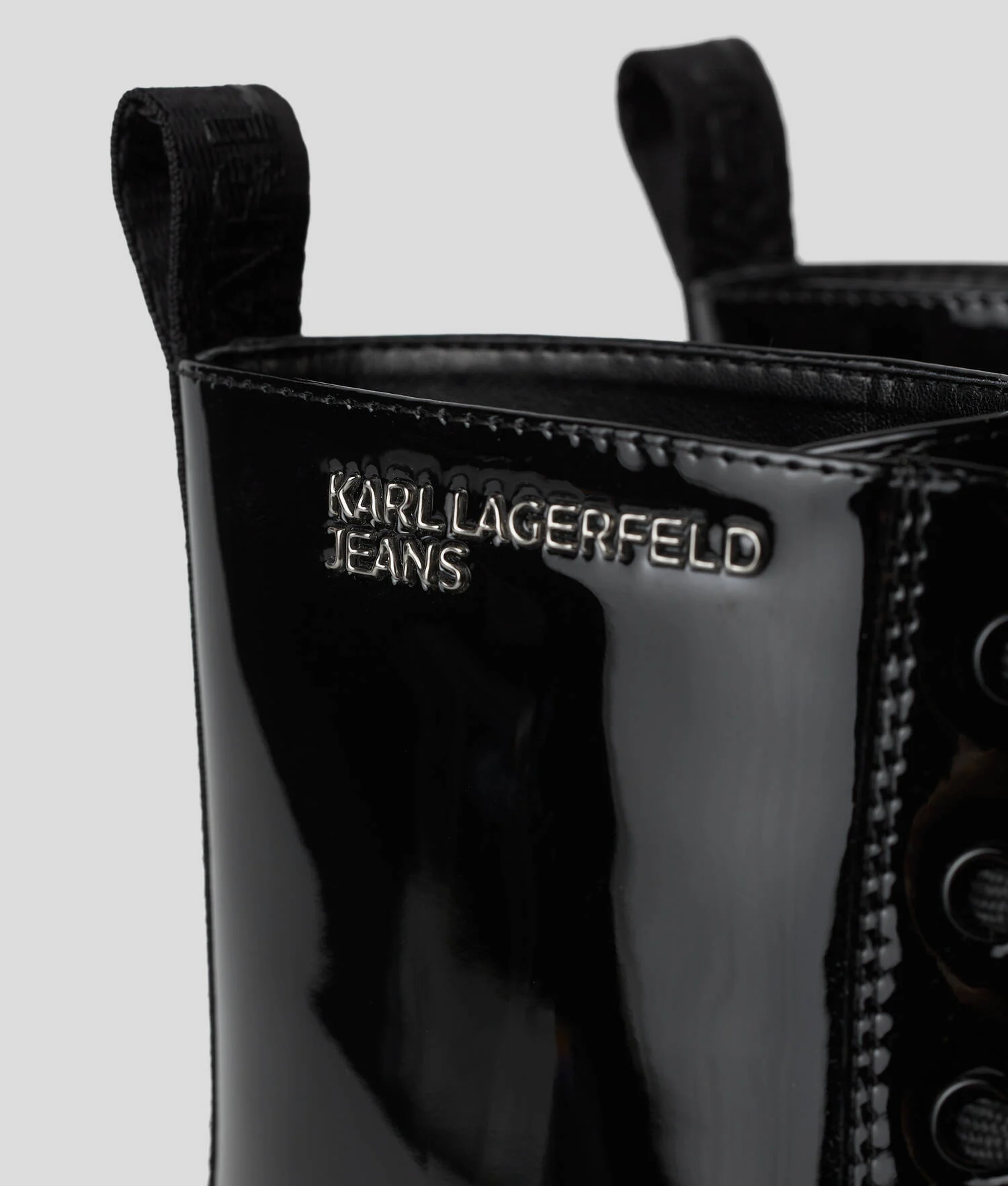 BOTTES EN CUIR BREVETÉ KLJ BROOKE