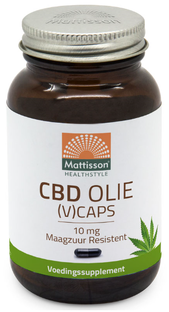Mattisson HealthStyle CBD Olie 10mg Vegacaps 60VCP