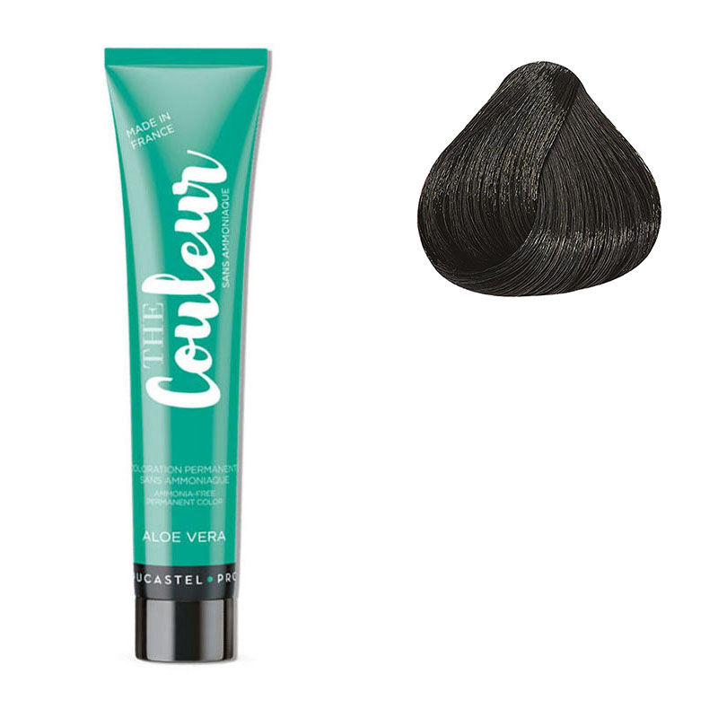 Coloration sans ammoniaque The Couleur 3.00 châtain foncé profond