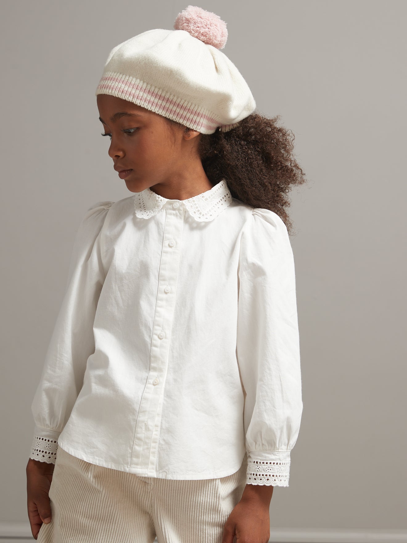 Chemise Fille brodée