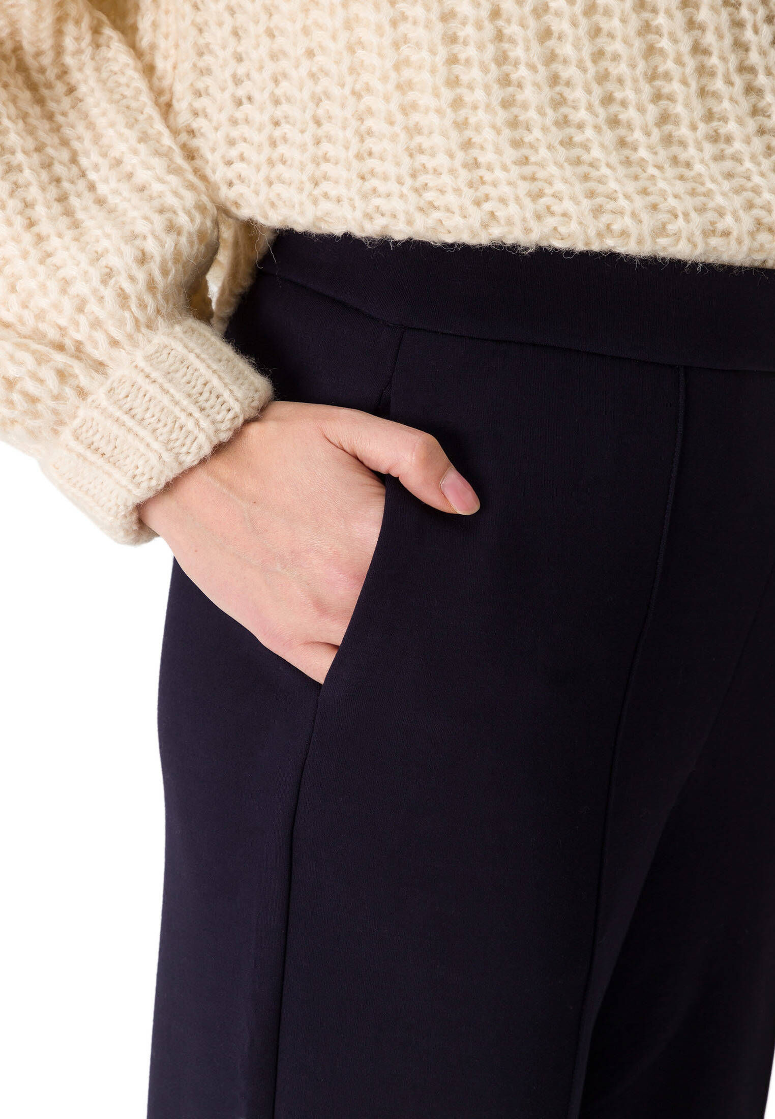 zero| Damen Sweathose weites Bein 28 Inch