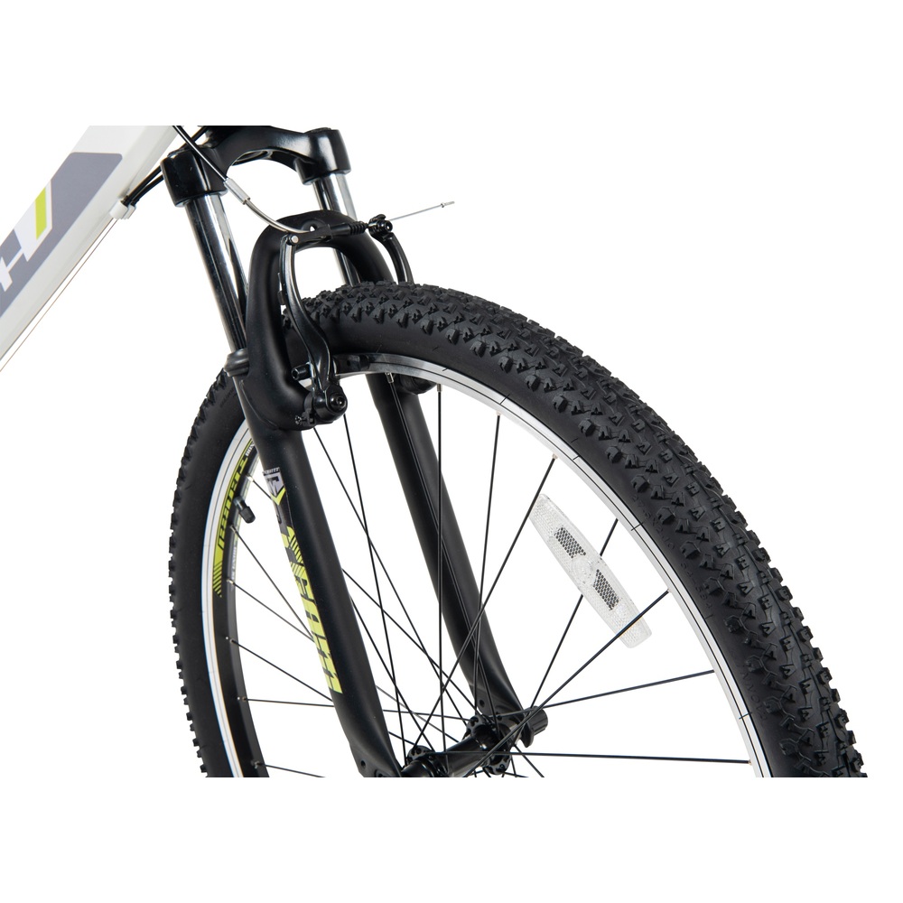 27,5 Zoll Team-Mountainbike aus Aluminium, weiß/grün
