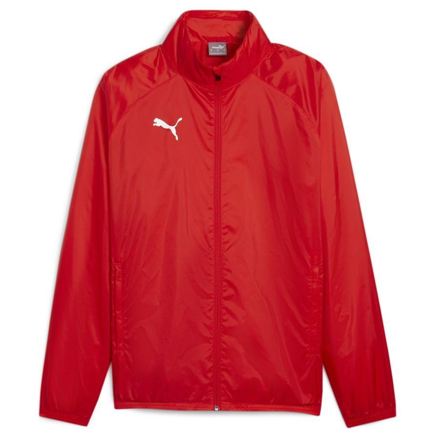 PUMA Veste teamGOAL All Weather - Rouge/Blanc