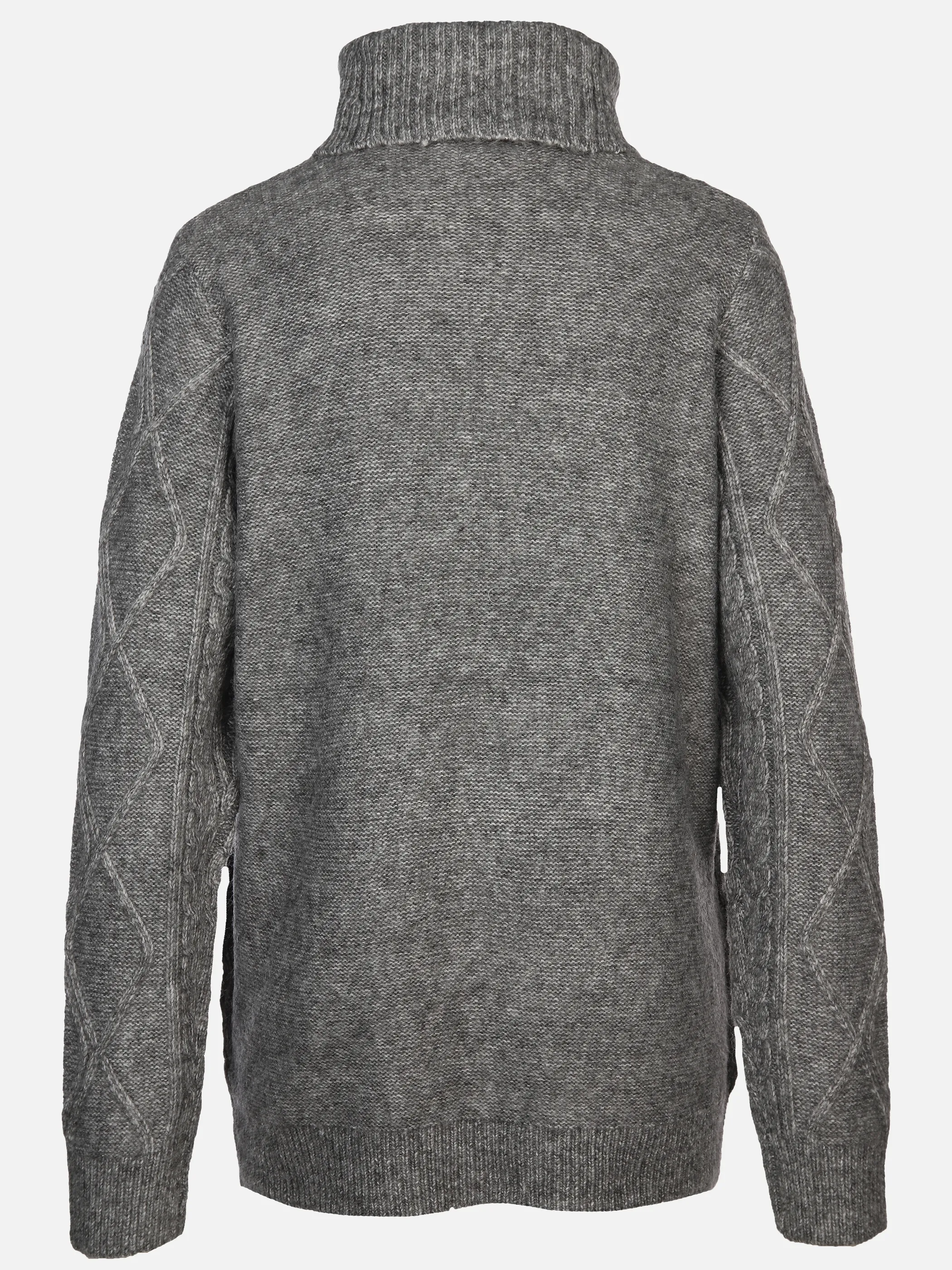 Damen Pullover mit Rollkragen und Muster