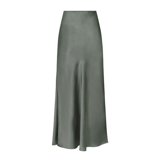 Neo Noir Vicky Heavy Sateen Nederdel, Smoke Green, 42
