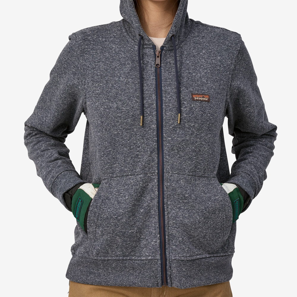 Damen-Arbeits-Hoodie mit durchgehendem Reißverschluss