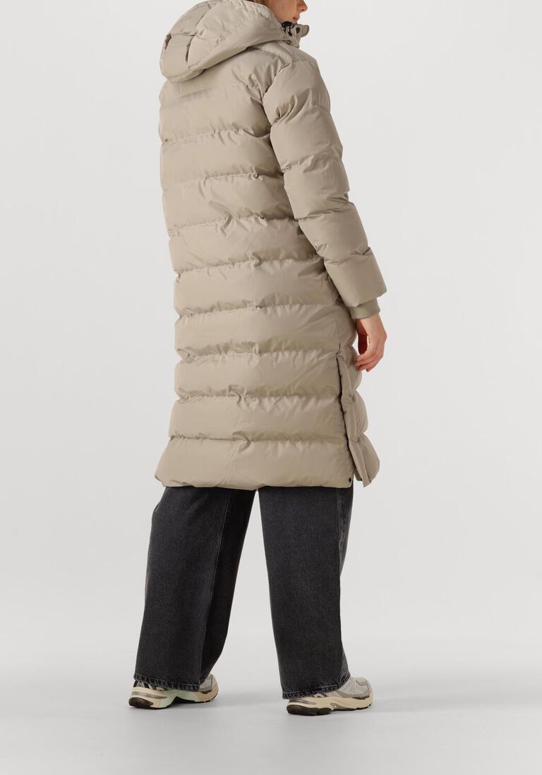 beige airforce gewatteerde jas grace jacket
