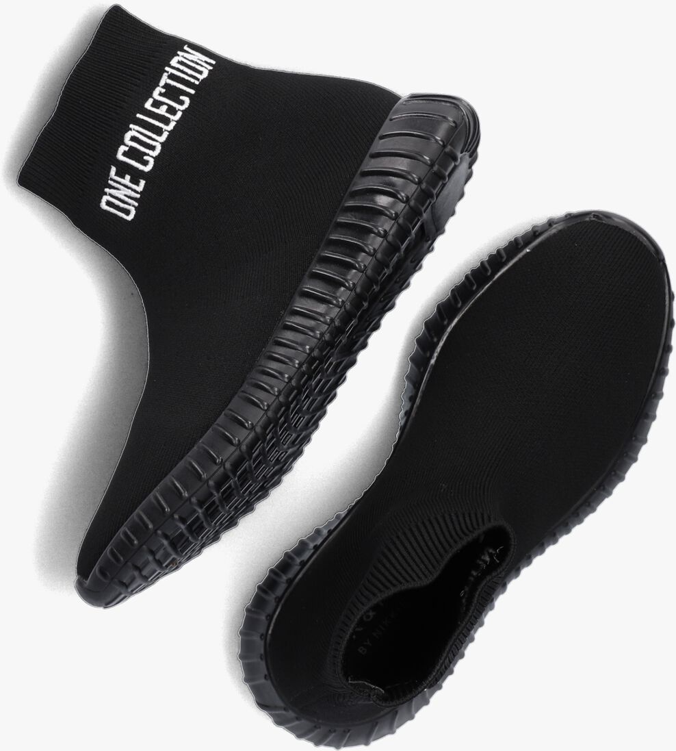 NIK & NIK zwarte nik & nik hoge sneaker jessy one sneaker