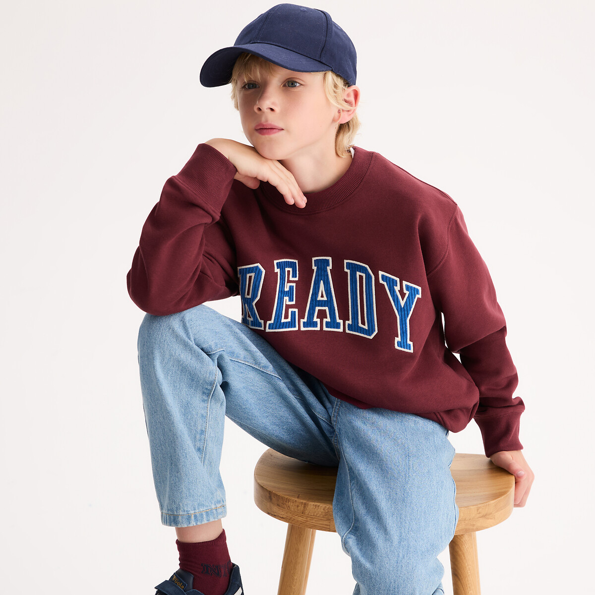 COLEÇÕES LA REDOUTE<br>Suéter estampado