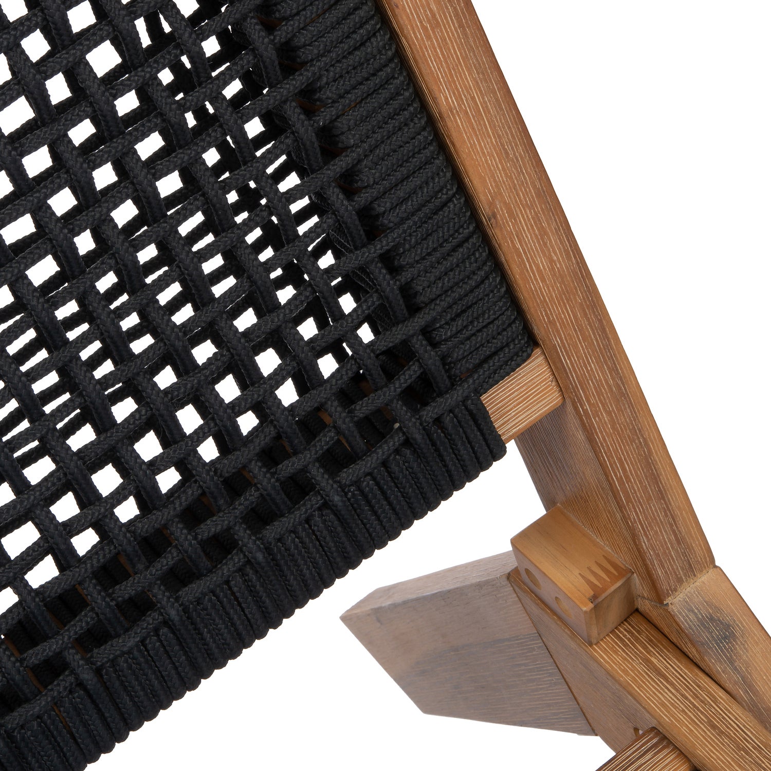 Intratuin loungestoel Coco naturel / zwart