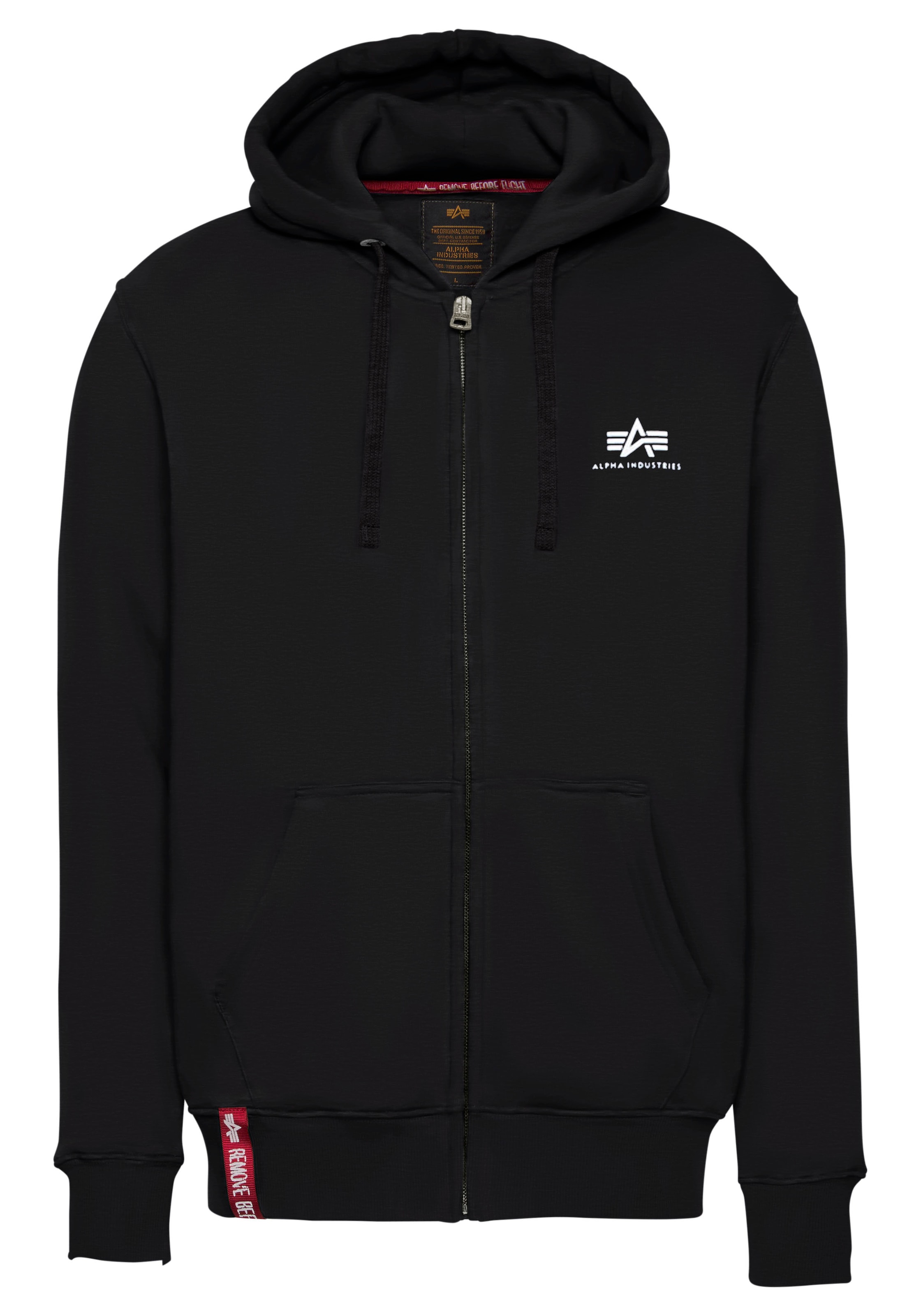 Alpha Industries Kapuzensweatjacke »Basic Zip Hoody SL«