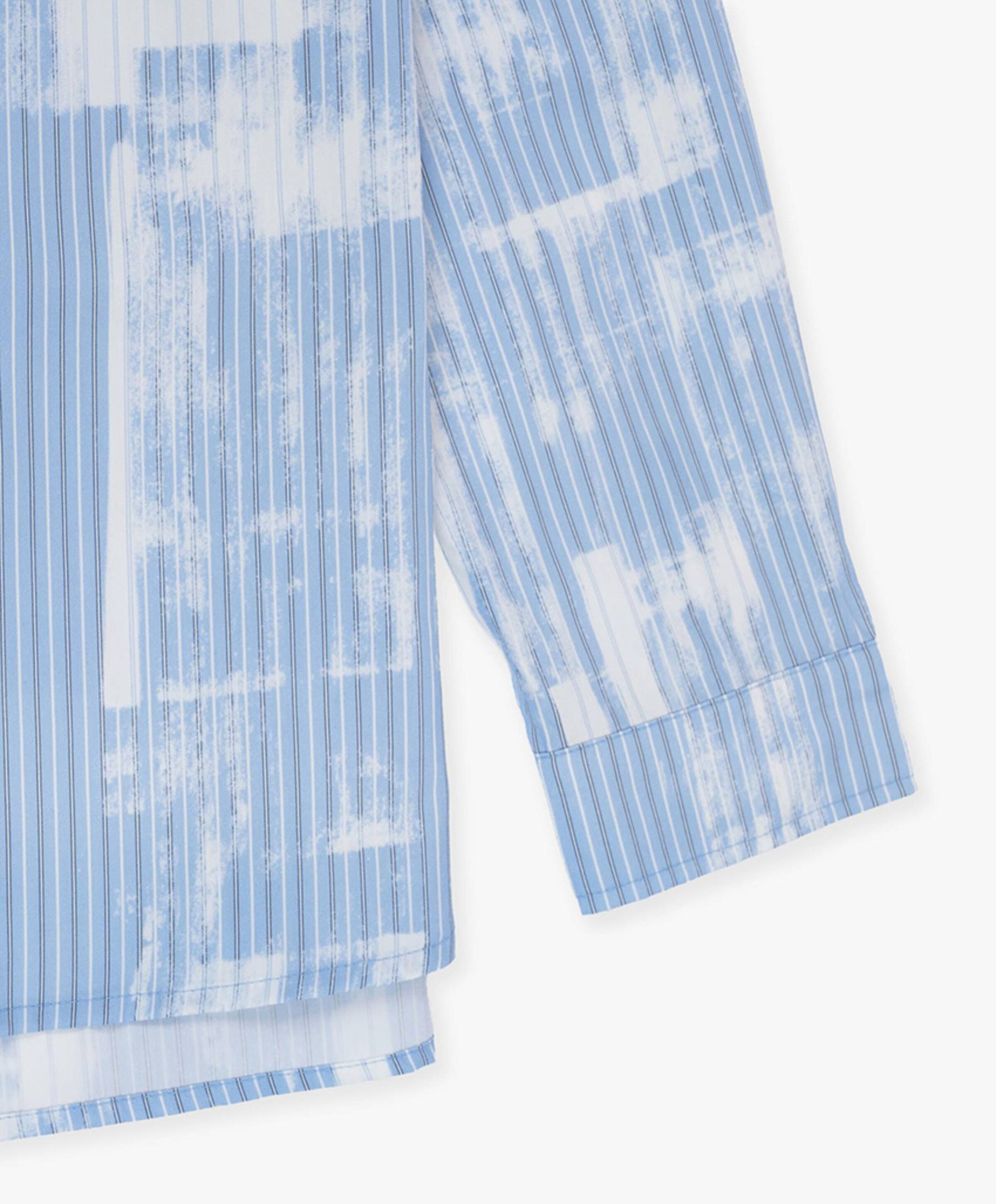 Libertine-Libertine Heren overhemd lange mouw blauw