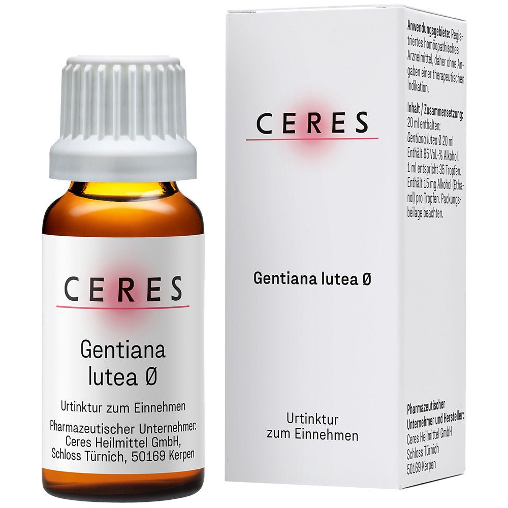 CERES Gentiana lutea Urtinkur