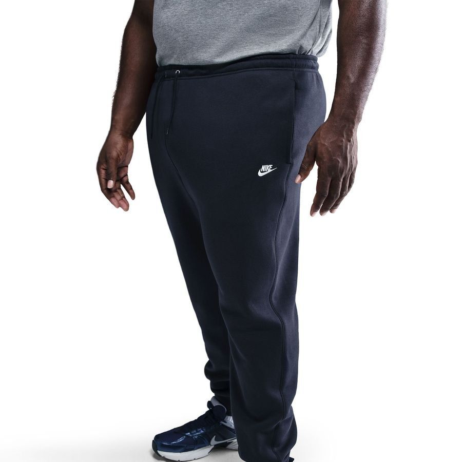 Nike Bas de Survêtement Club - Bleu Foncé/Blanc