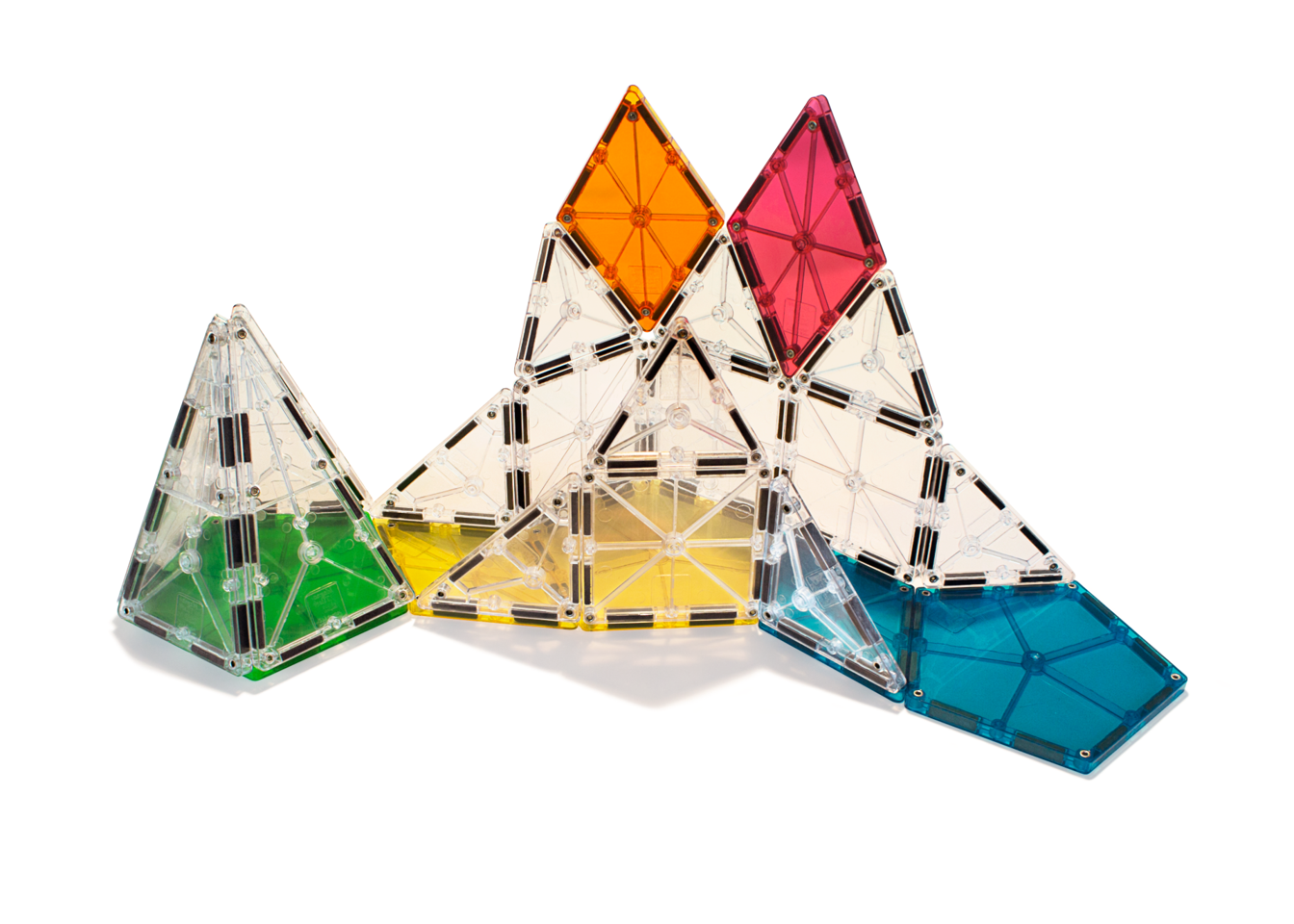 MAGNA-TILES® Polygoner 8 stk udvidelsessæt