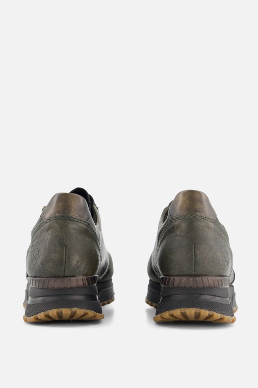 Rieker Sneakers groen Imitatieleer