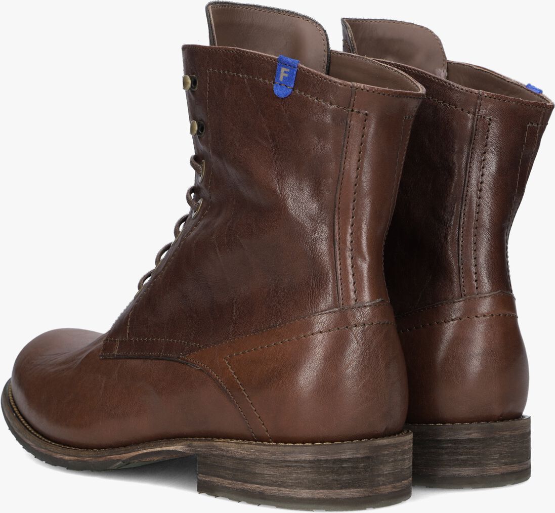 FLORIS VAN BOMMEL cognac floris van bommel veterboots sfm-80011