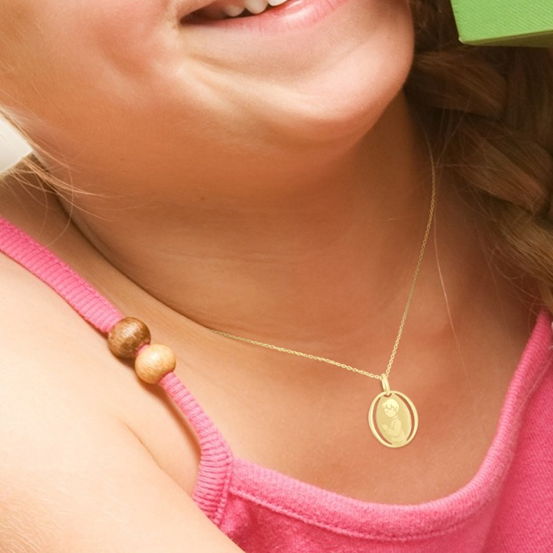 Pendentif GARÇON - Or Jaune