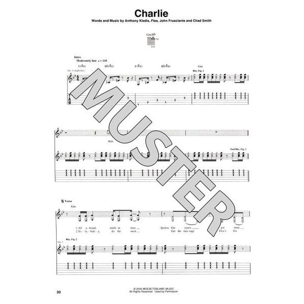 Hal Leonard Red Hot Chili Stadium Guitar
