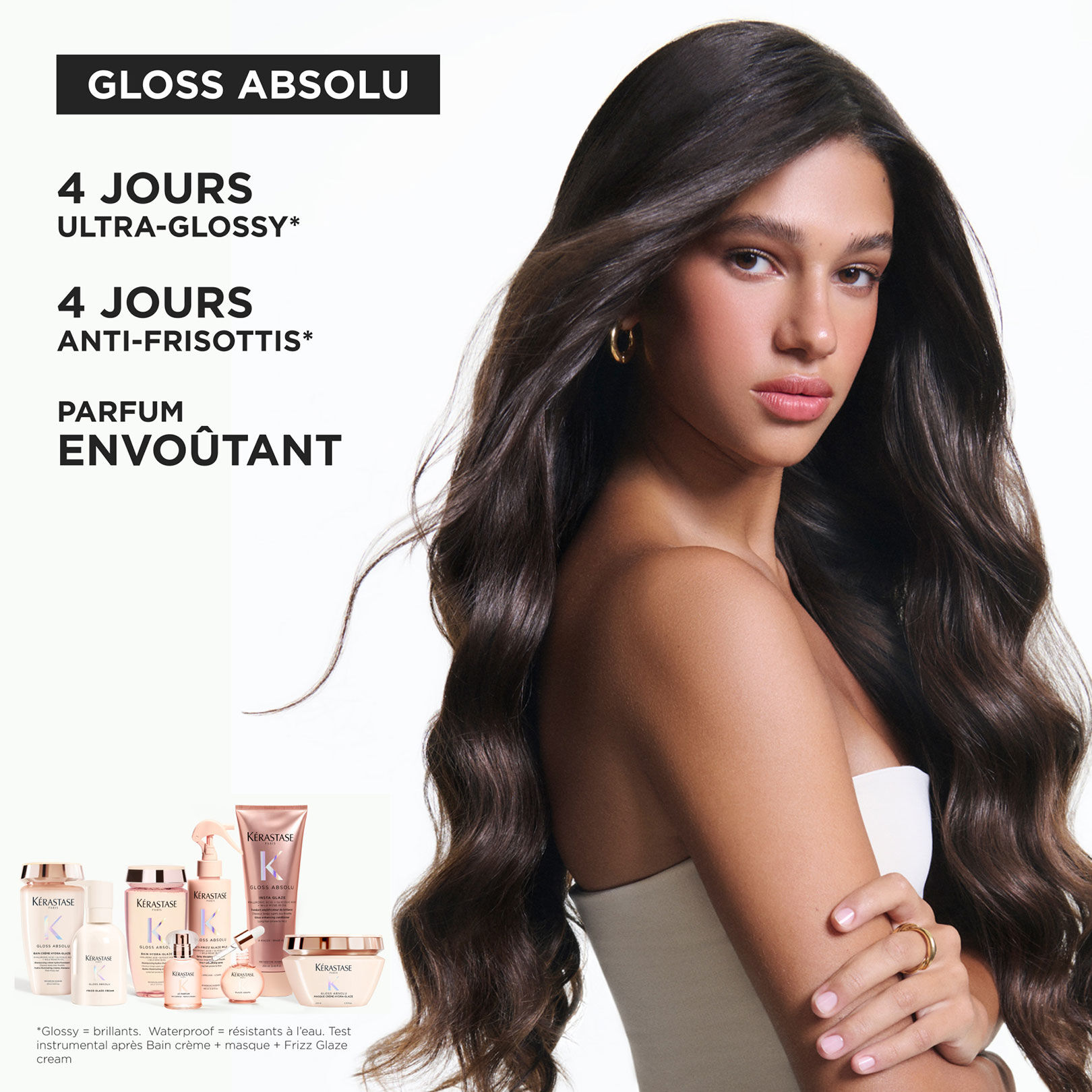 Bain crème Hydra-Glaze Gloss Absolu 500 ml rechargeable