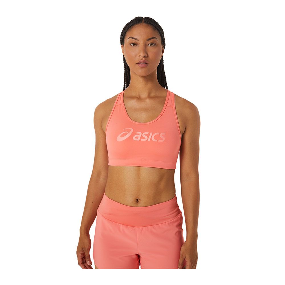 Asics CORE - Brassière Femme papaya/guava