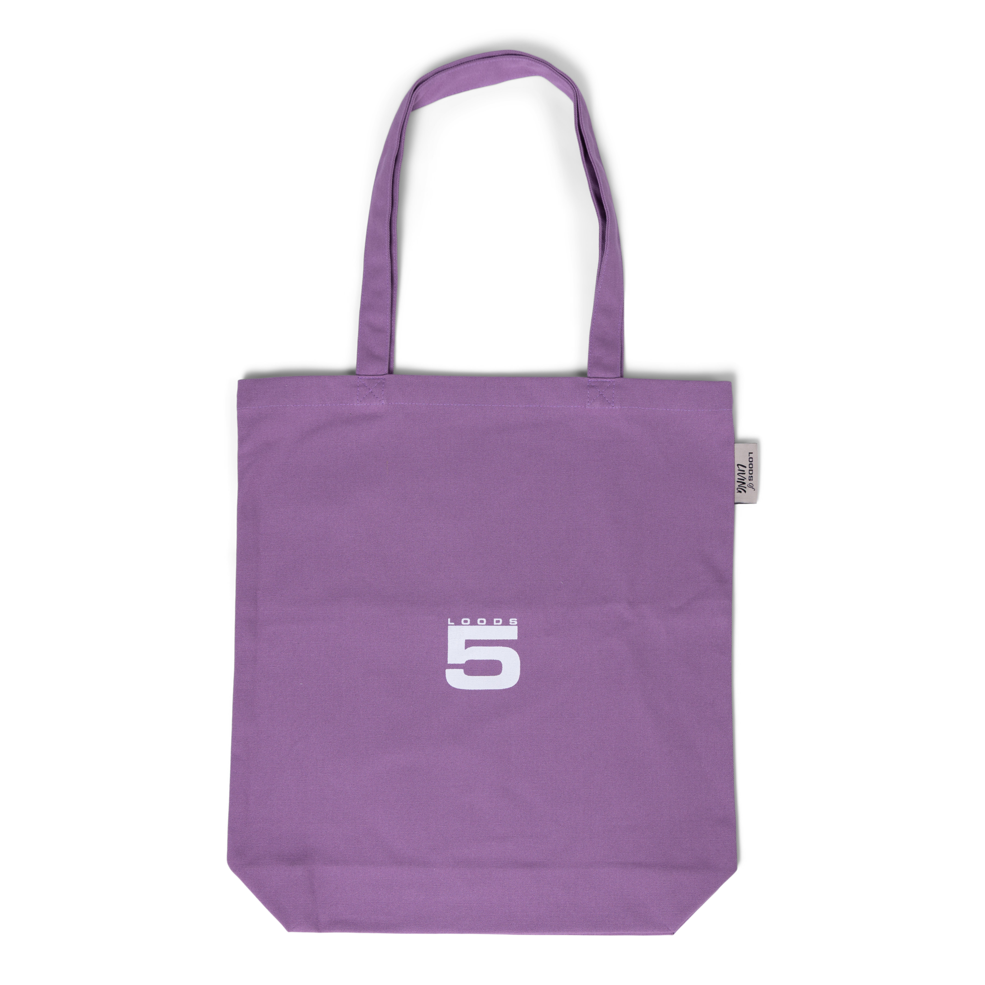 Canvas tas small - purple