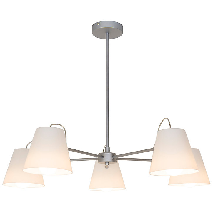 Suspension Syenite GoodHome E27 blanc