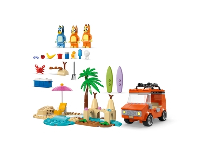 LEGO Bluey's autorit naar het strand (11202)